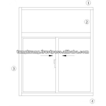 ALUMINIUM-SCHIEBEFENSTER - TK880